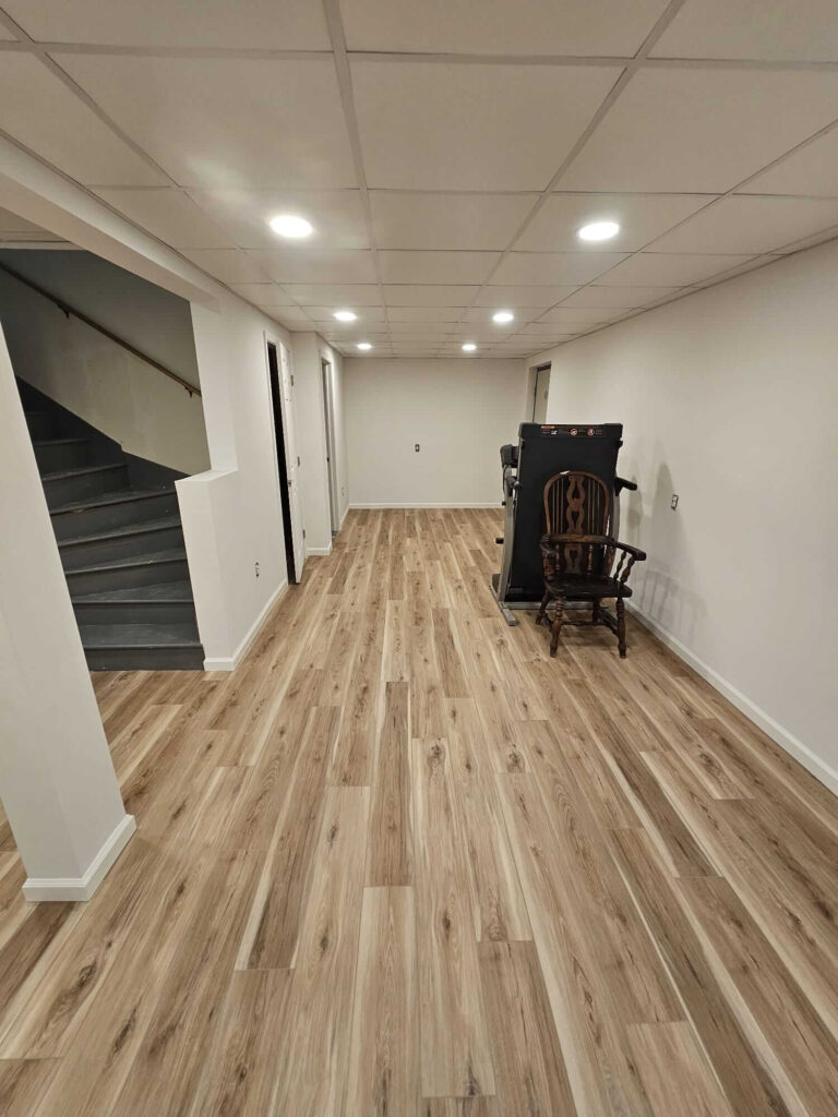 basement finishing by ABC in bucks county PA