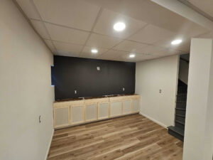 basement finishing by ABC in bucks county PA