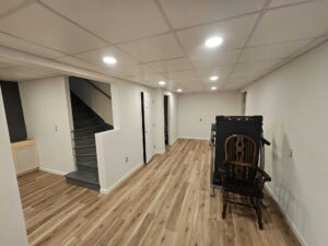 basement finishing by ABC in bucks county PA