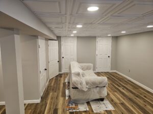 basement finishing by ABC in bucks county PA