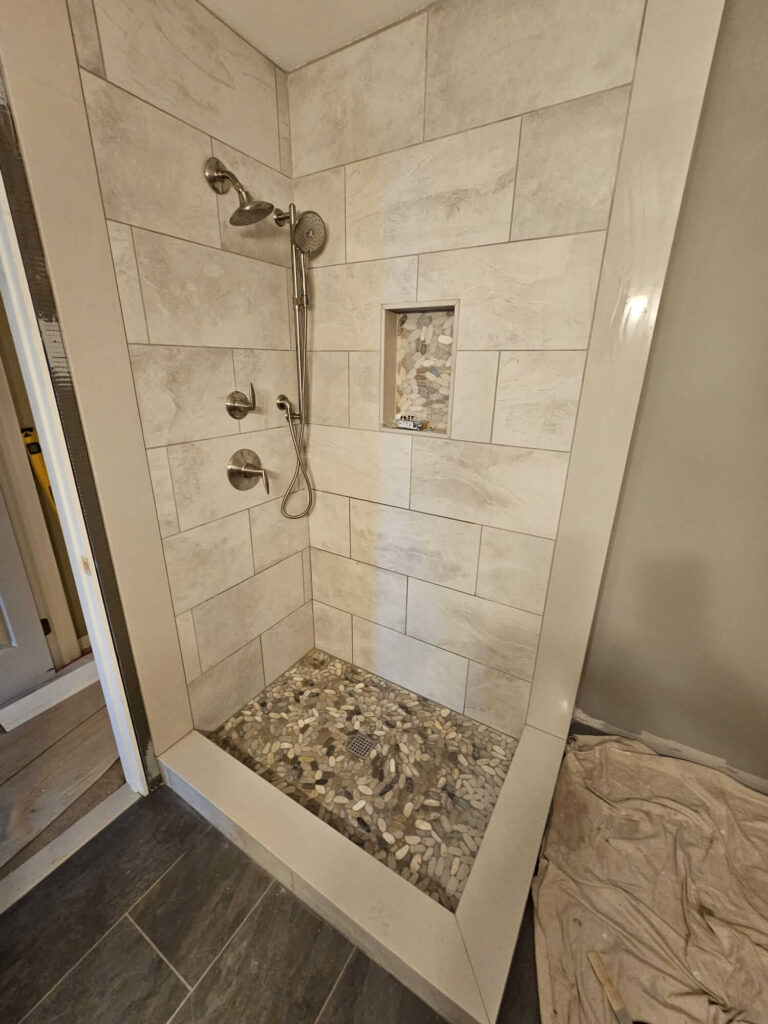 stylish bathroom remodeling by ABC in bucks county PA