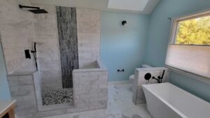 beautiful bathroom remodeling by ABC in bucks county PA