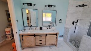 beautiful bathroom remodeling by ABC in bucks county PA