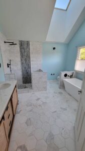 beautiful bathroom remodeling by ABC in bucks county PA